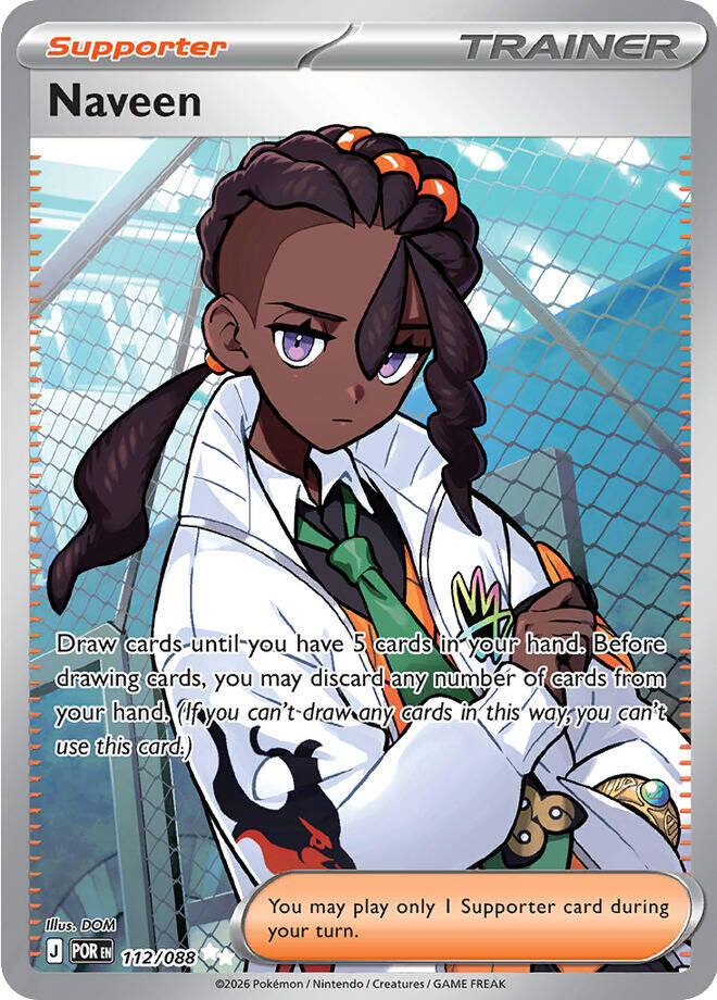 Naveen (112/088) [Mega Evolution: Perfect Order] | Card Citadel