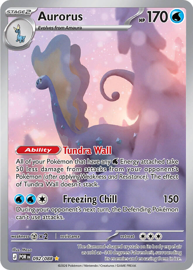 Aurorus (092/088) [Mega Evolution: Perfect Order] | Card Citadel