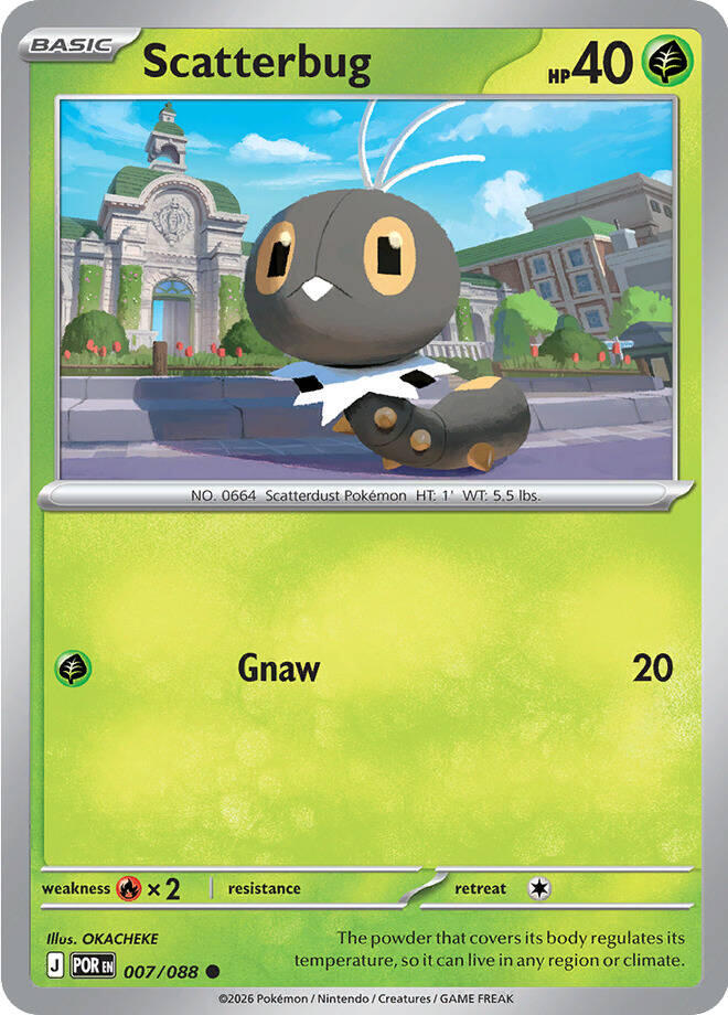 Scatterbug (007/088) [Mega Evolution: Perfect Order] | Card Citadel