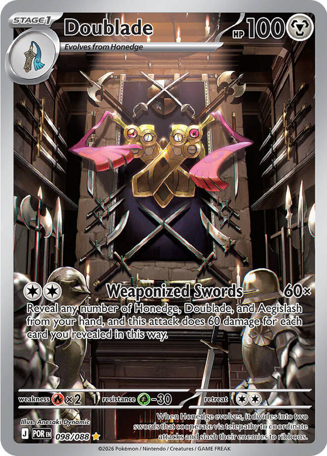 Doublade (098/088) [Mega Evolution: Perfect Order] | Card Citadel