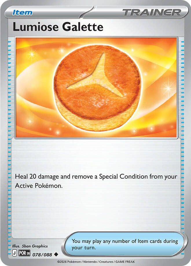Lumiose Galette (078/088) [Mega Evolution: Perfect Order] | Card Citadel