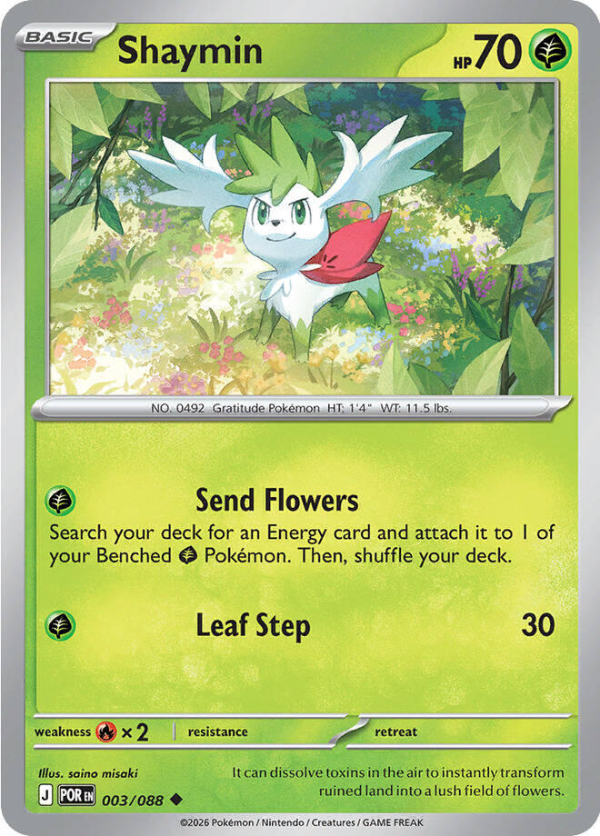 Shaymin (003/088) [Mega Evolution: Perfect Order] | Card Citadel