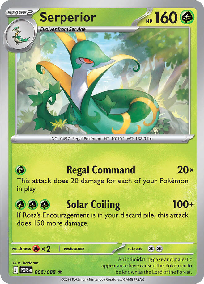 Serperior (006/088) [Mega Evolution: Perfect Order] | Card Citadel