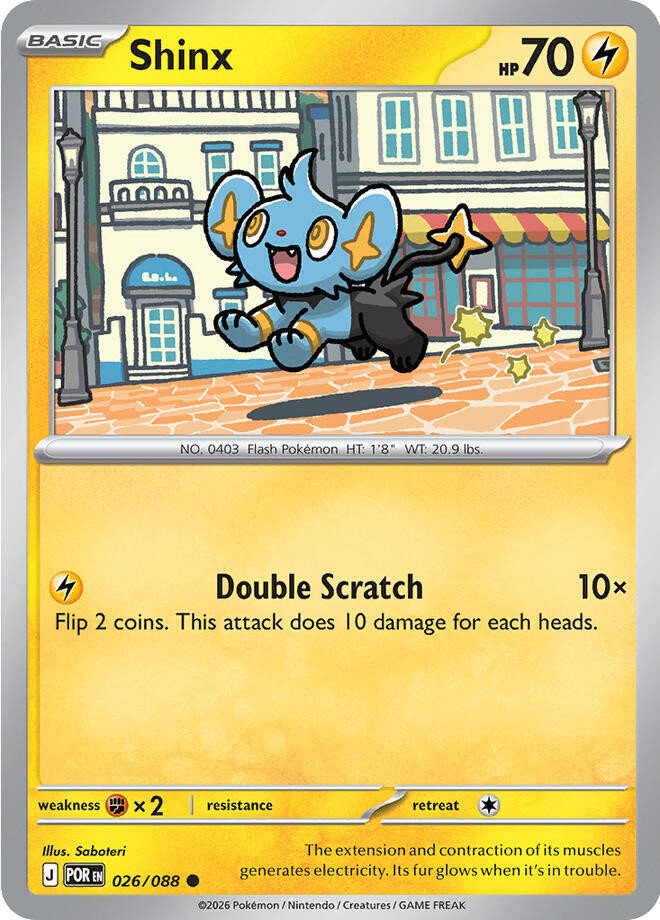 Shinx (026/088) [Mega Evolution: Perfect Order] | Card Citadel
