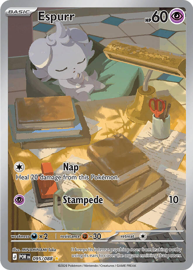 Espurr (095/088) [Mega Evolution: Perfect Order] | Card Citadel