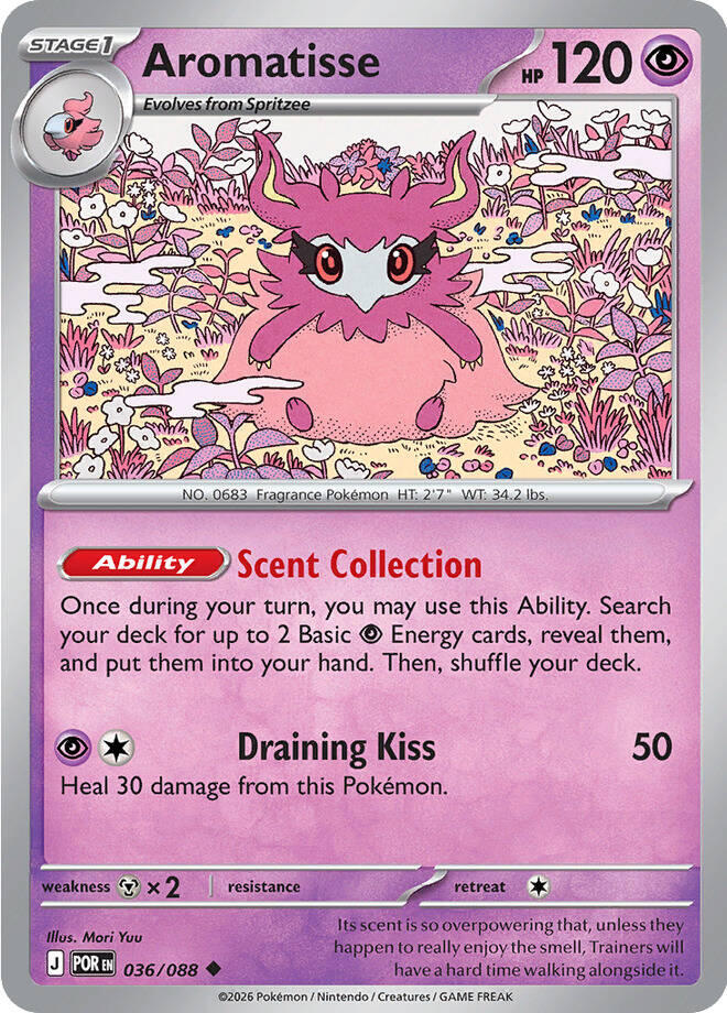 Aromatisse (036/088) [Mega Evolution: Perfect Order] | Card Citadel