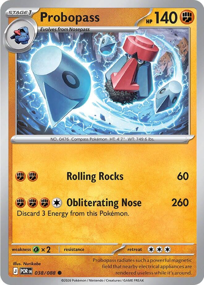 Probopass (038/088) [Mega Evolution: Perfect Order] | Card Citadel