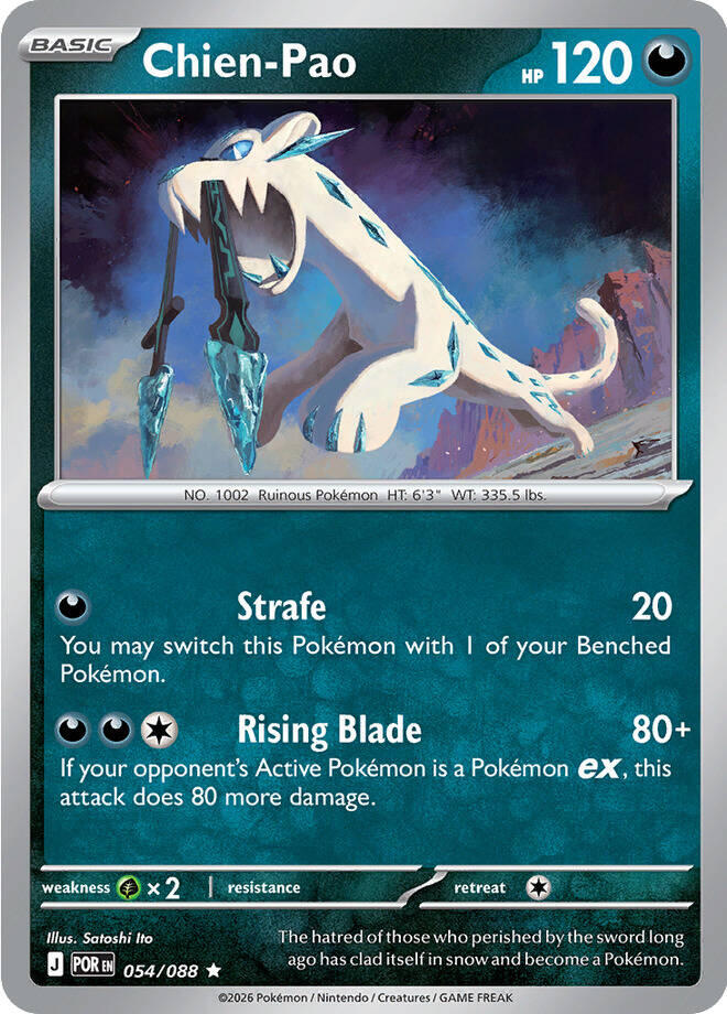 Chien-Pao (054/088) [Mega Evolution: Perfect Order] | Card Citadel