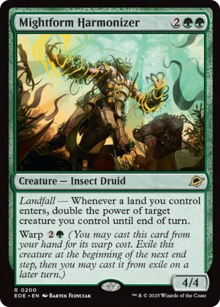 Mightform Harmonizer [Edge of Eternities] | Card Citadel