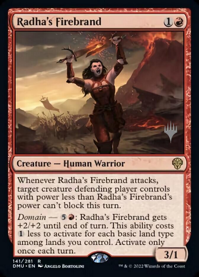 Radha's Firebrand (Promo Pack) [Dominaria United Promos] | Card Citadel