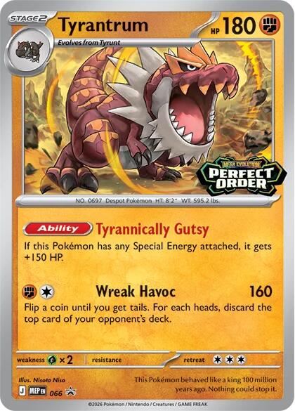 Tyrantrum (066) [Mega Evolution Promo] | Card Citadel