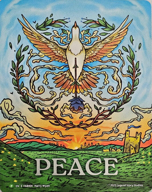 Peace [FAB404] (Promo)  Cold Foil | Card Citadel