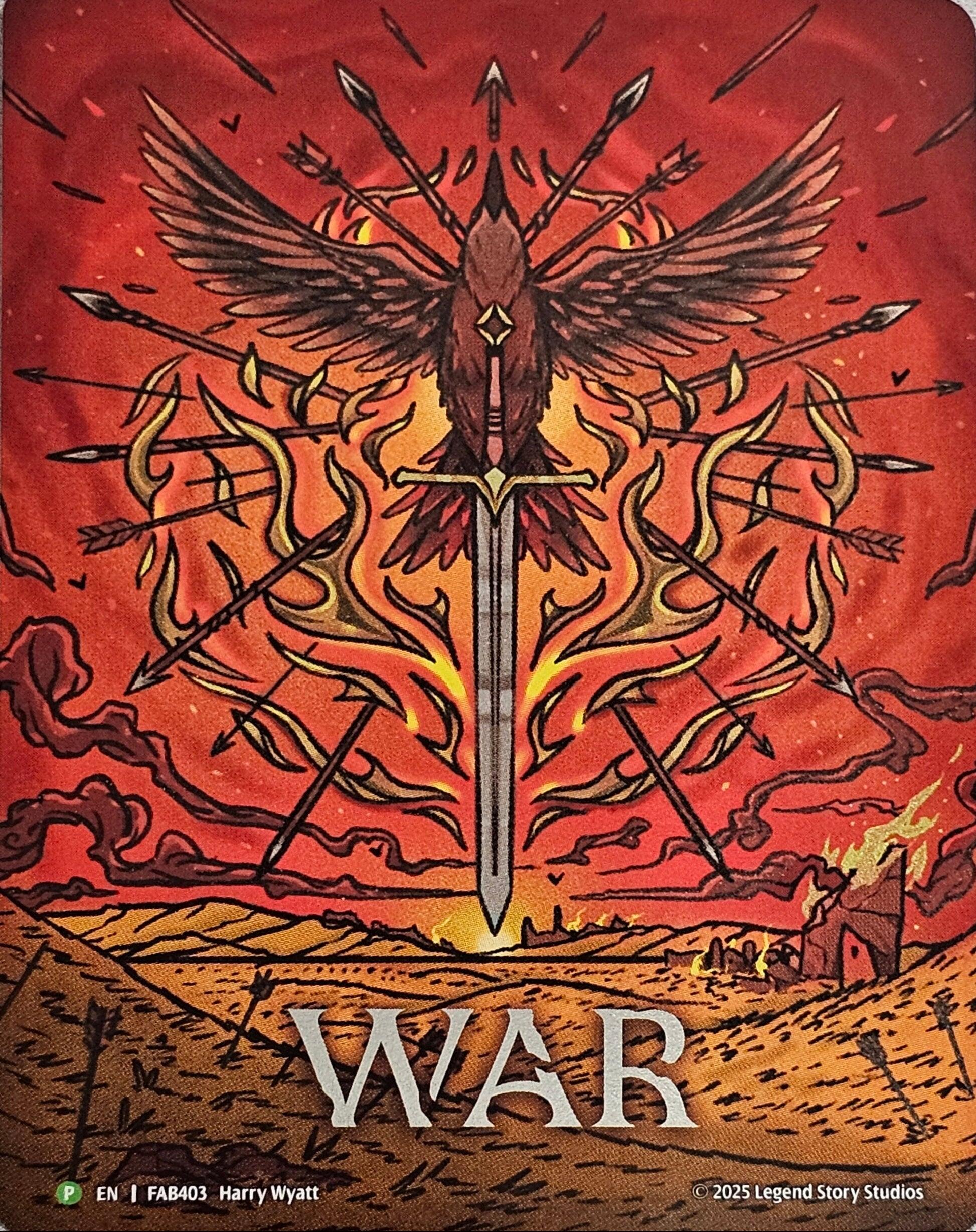 War [FAB403] (Promo)  Cold Foil | Card Citadel