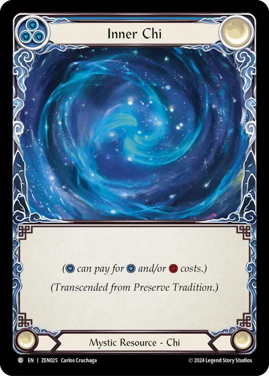 Preserve Tradition // Inner Chi [ZEN025] (Part the Mistveil Zen Blitz Deck) | Card Citadel