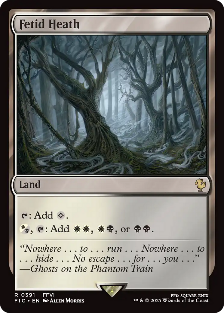 Fetid Heath [FINAL FANTASY Commander] | Card Citadel