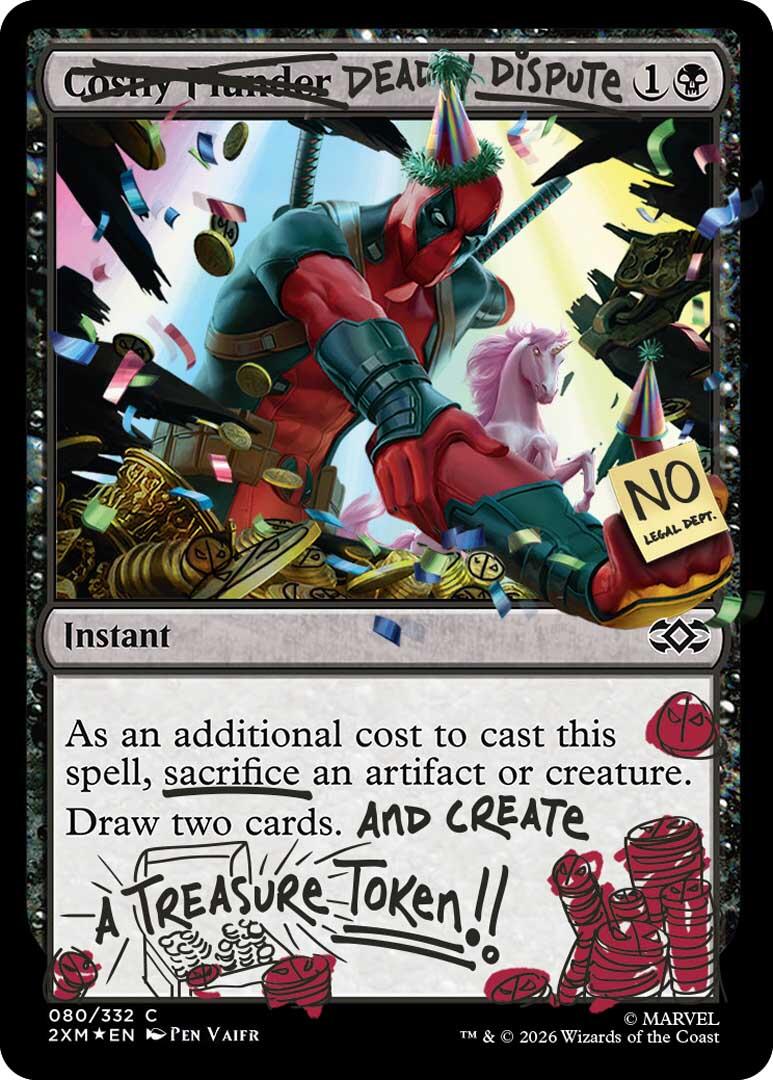 Deadly Dispute (080) (Pool Party Foil) [Secret Lair Drop Series] | Card Citadel