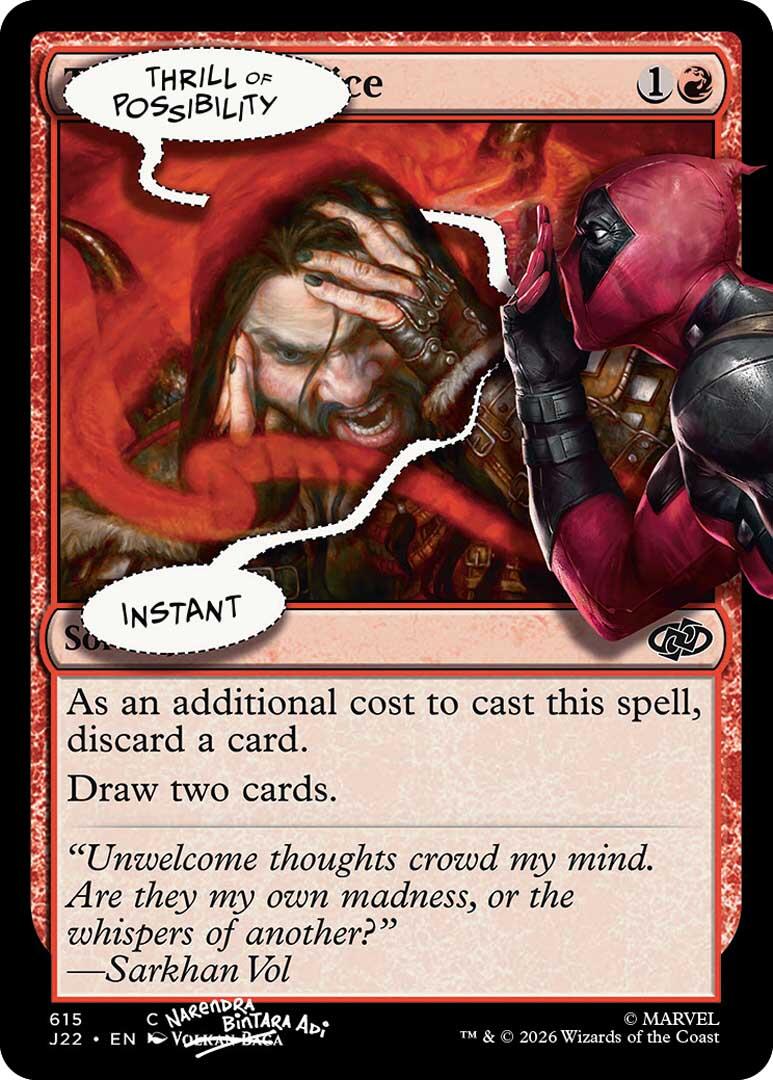 Thrill of Possibility (615) [Secret Lair Drop Series] | Card Citadel