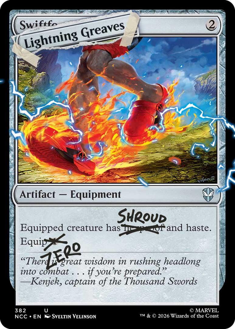 Lightning Greaves (382) [Secret Lair Drop Series] | Card Citadel