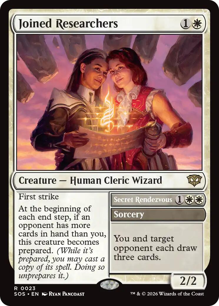 Joined Researchers [Secrets of Strixhaven] | Card Citadel