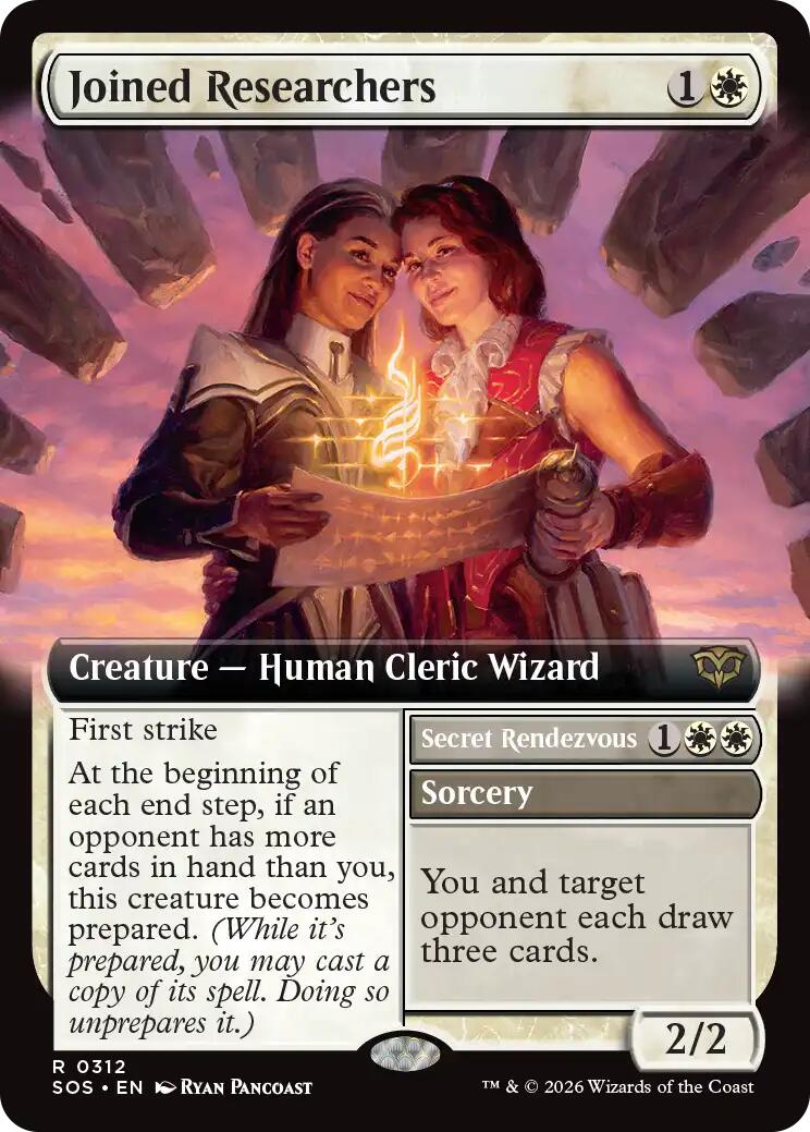 Joined Researchers (Extended Art) [Secrets of Strixhaven] | Card Citadel