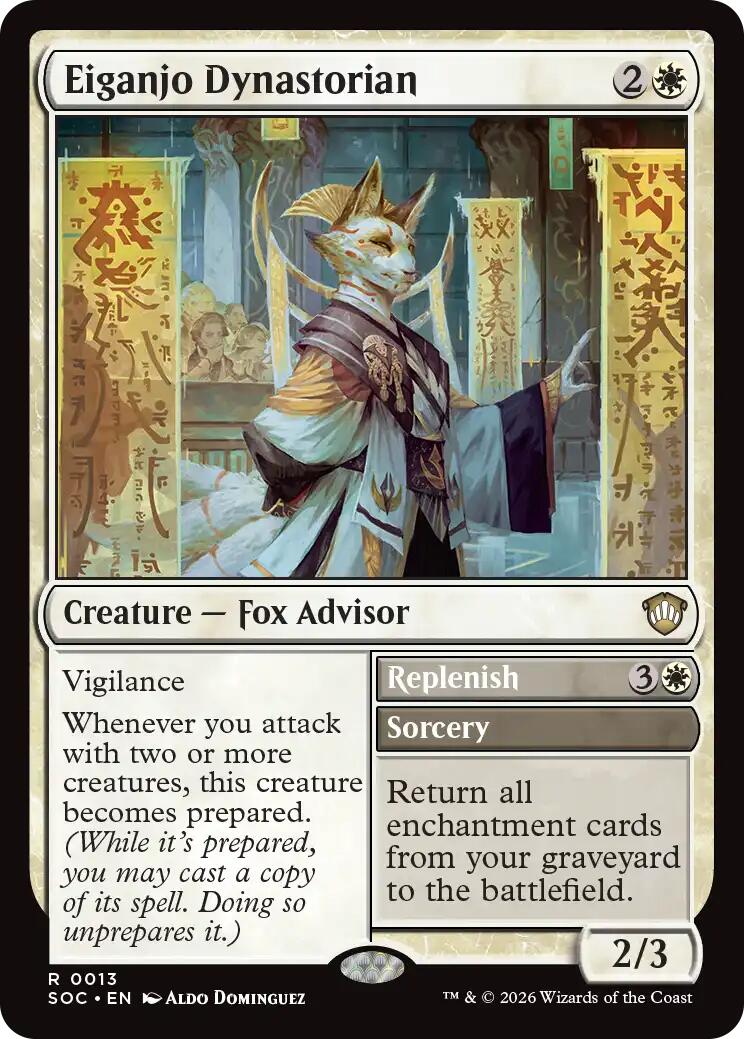 Eiganjo Dynastorian [Secrets of Strixhaven Commander] | Card Citadel