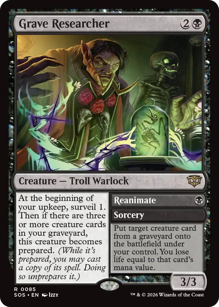 Grave Researcher [Secrets of Strixhaven] | Card Citadel