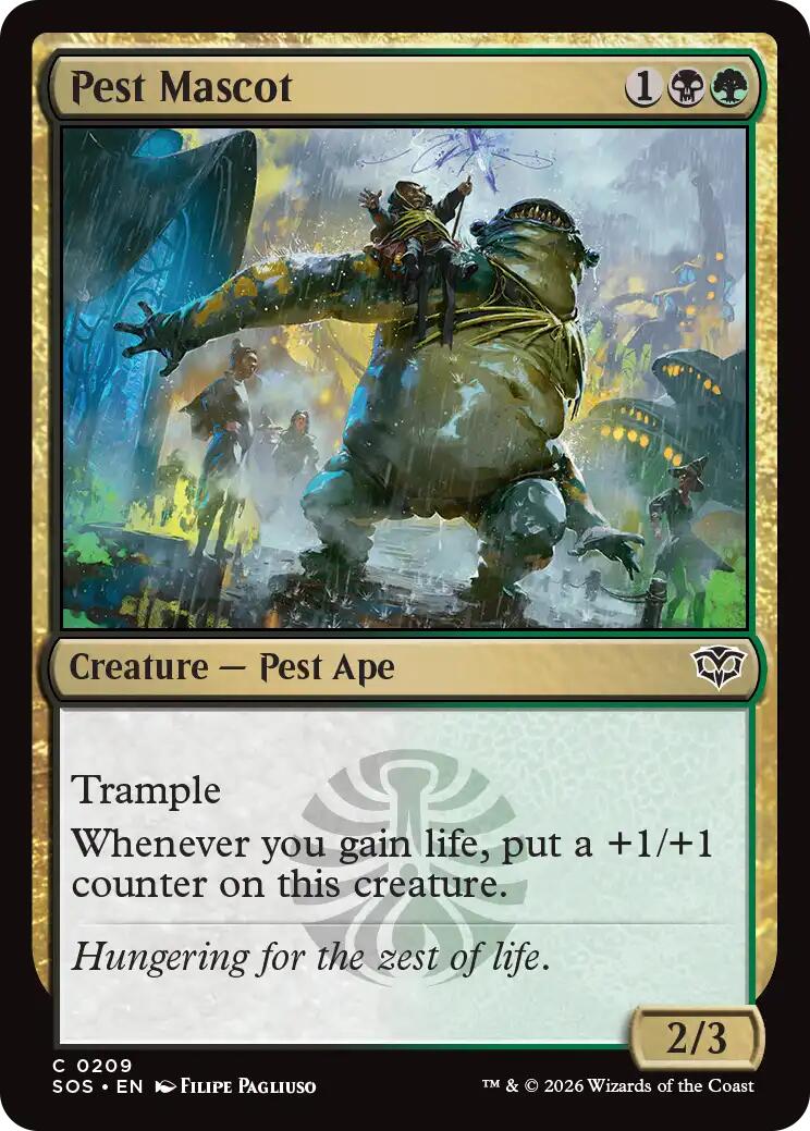 Pest Mascot [Secrets of Strixhaven] | Card Citadel