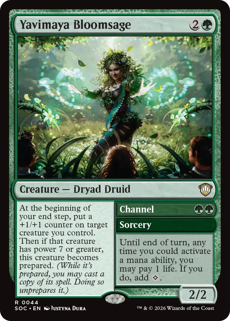 Yavimaya Bloomsage [Secrets of Strixhaven Commander] | Card Citadel
