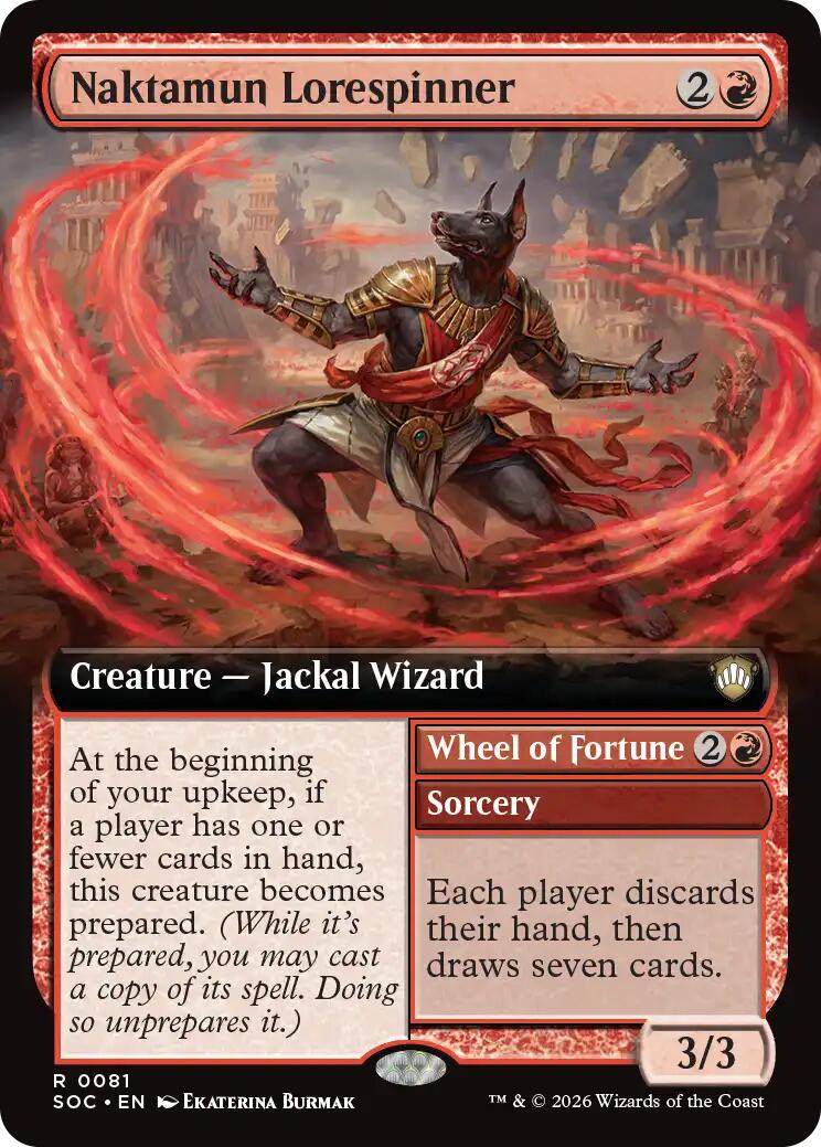 Naktamun Lorespinner (Extended Art) [Secrets of Strixhaven Commander] | Card Citadel