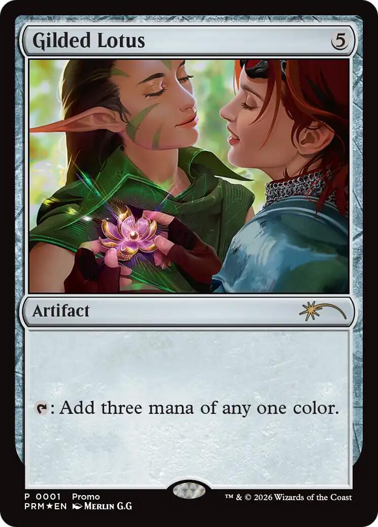 Gilded Lotus [Wizards Play Network 2026] | Card Citadel