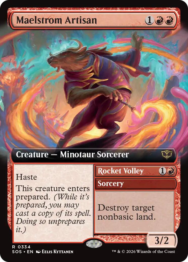 Maelstrom Artisan (Extended Art) [Secrets of Strixhaven] | Card Citadel