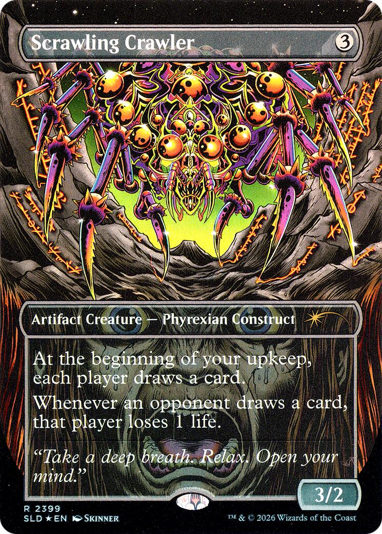 Scrawling Crawler [Secret Lair Drop Series] | Card Citadel