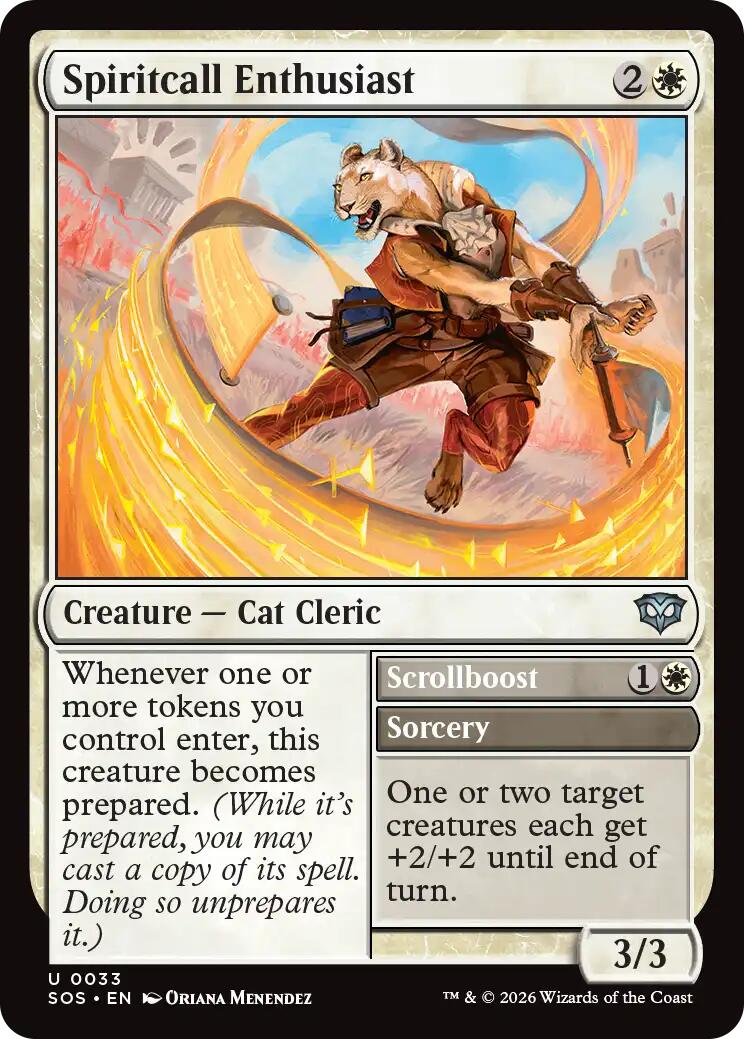 Spiritcall Enthusiast [Secrets of Strixhaven] | Card Citadel