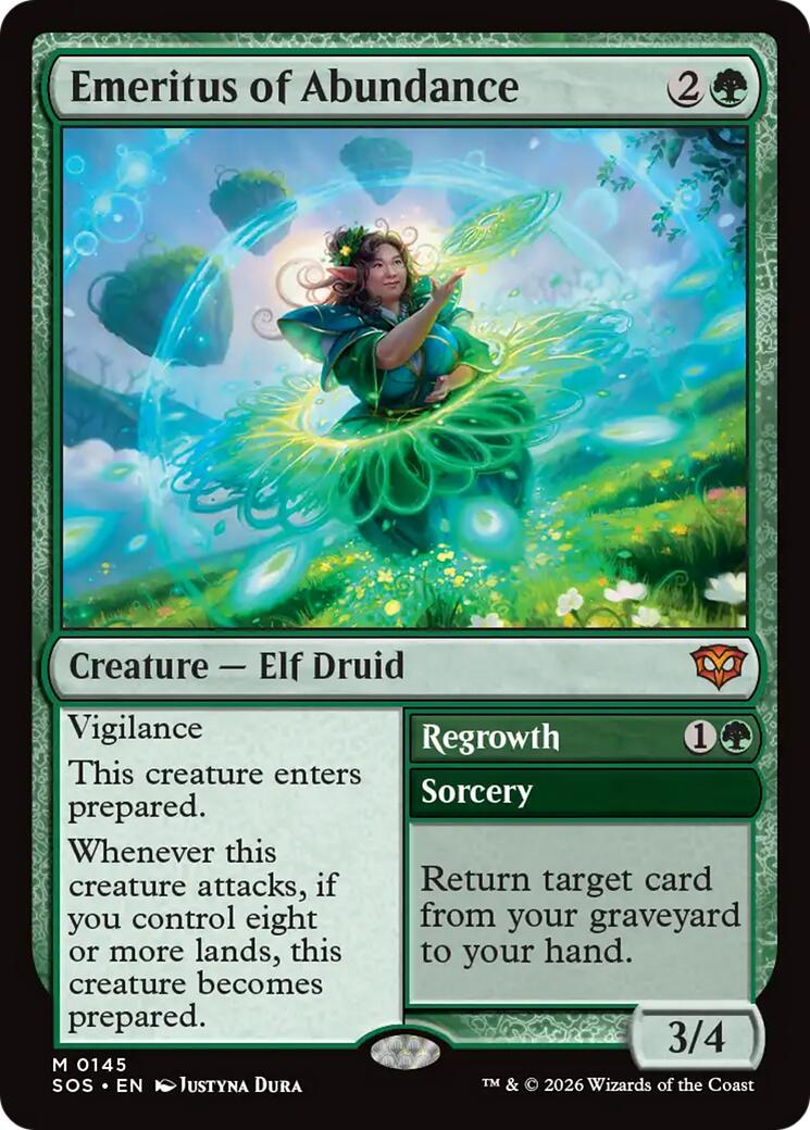Emeritus of Abundance [Secrets of Strixhaven] | Card Citadel