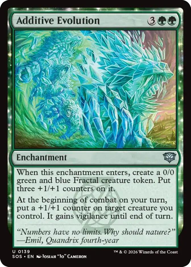 Additive Evolution [Secrets of Strixhaven] | Card Citadel