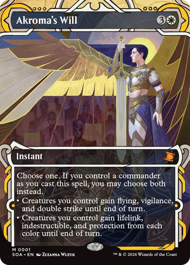 Akroma's Will [Secrets of Strixhaven: Mystical Archive] | Card Citadel