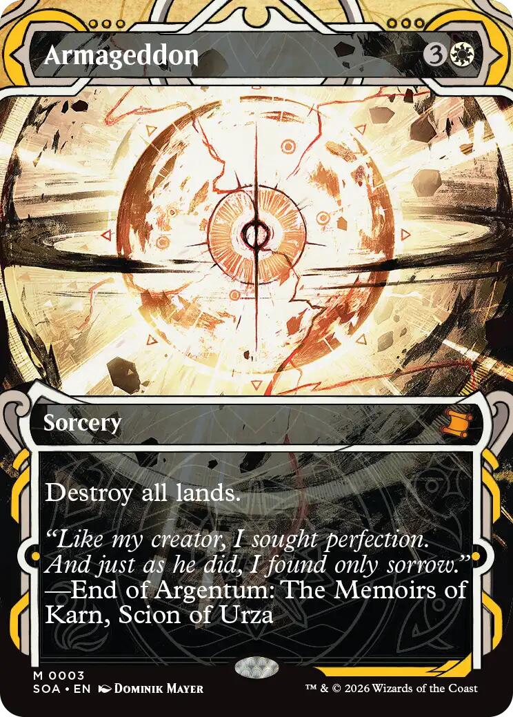 Armageddon [Secrets of Strixhaven: Mystical Archive] | Card Citadel