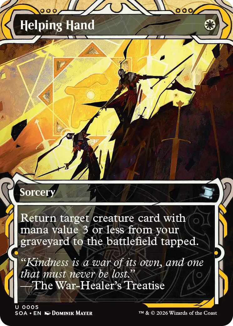 Helping Hand [Secrets of Strixhaven: Mystical Archive] | Card Citadel