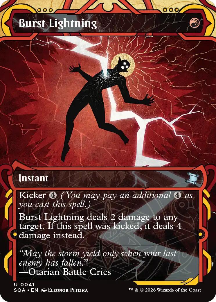 Burst Lightning [Secrets of Strixhaven: Mystical Archive] | Card Citadel