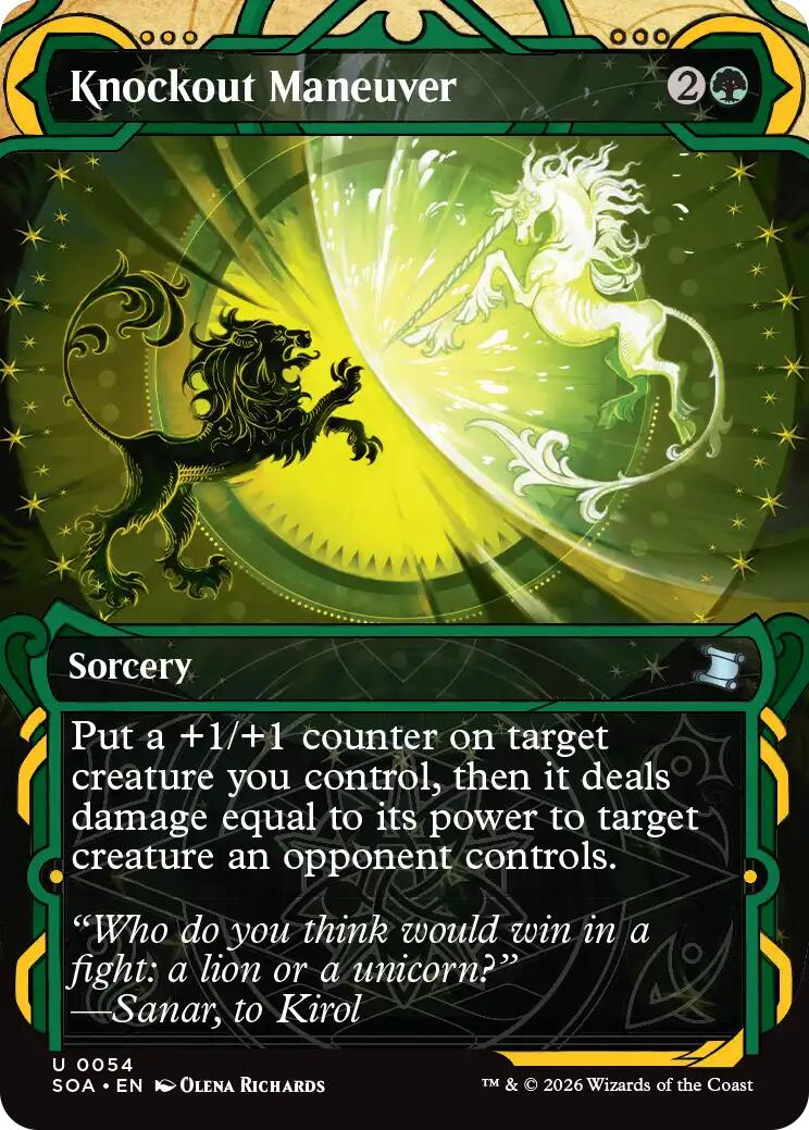 Knockout Maneuver [Secrets of Strixhaven: Mystical Archive] | Card Citadel