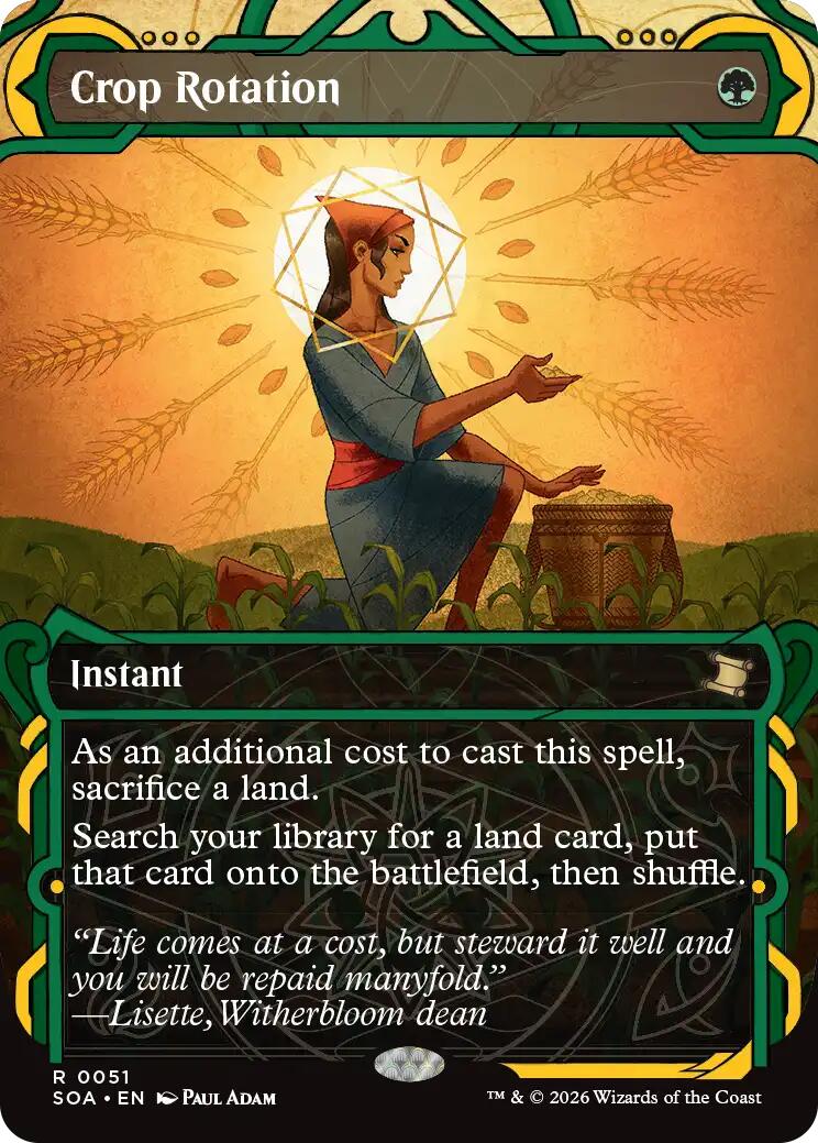 Crop Rotation [Secrets of Strixhaven: Mystical Archive] | Card Citadel