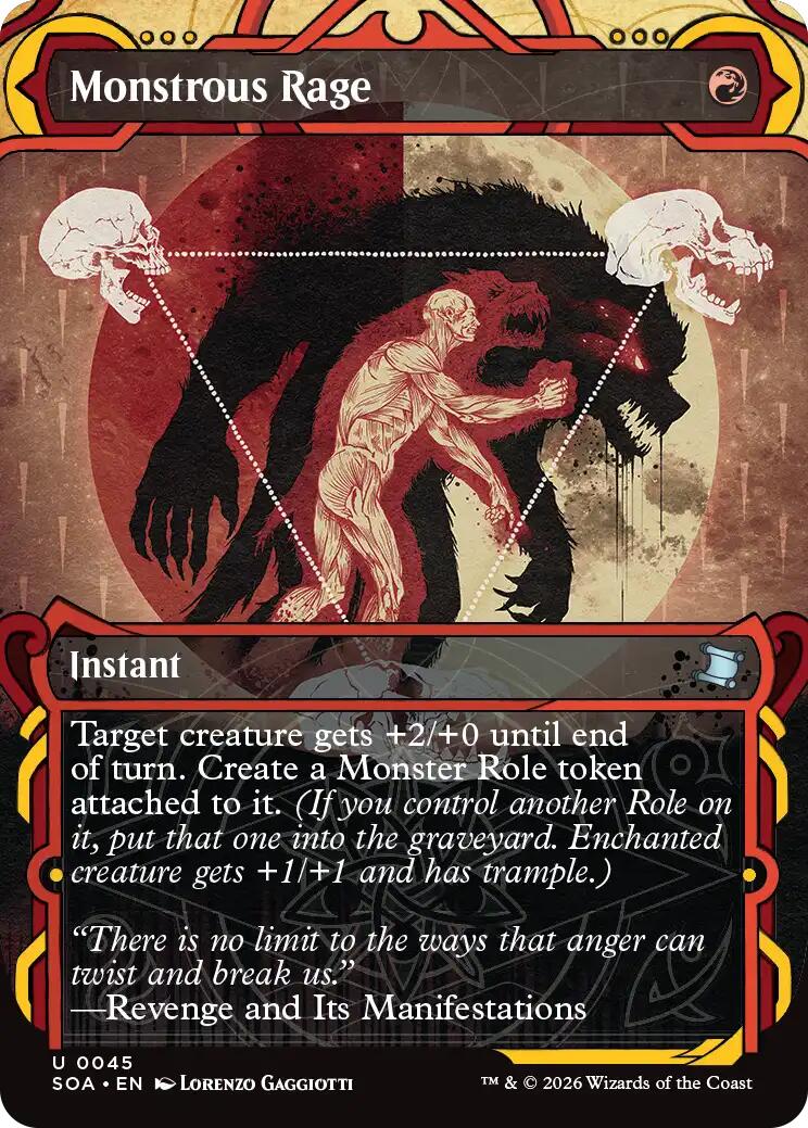 Monstrous Rage [Secrets of Strixhaven: Mystical Archive] | Card Citadel