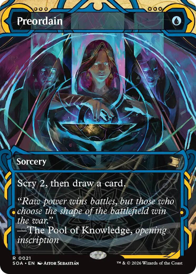 Preordain [Secrets of Strixhaven: Mystical Archive] | Card Citadel