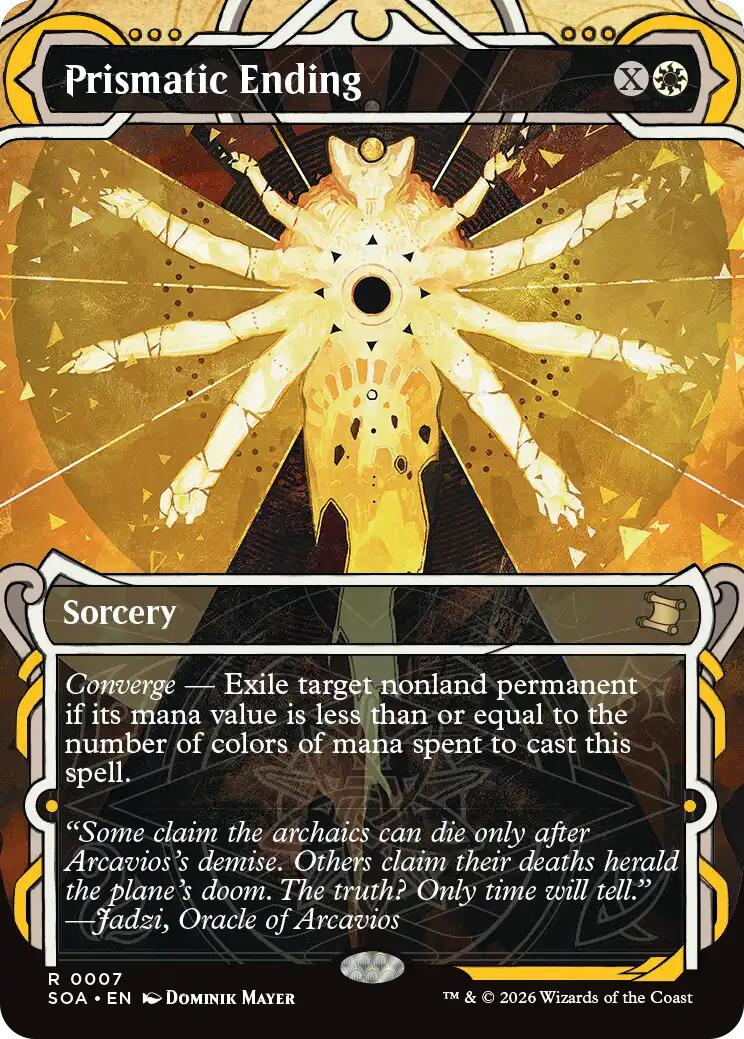 Prismatic Ending [Secrets of Strixhaven: Mystical Archive] | Card Citadel