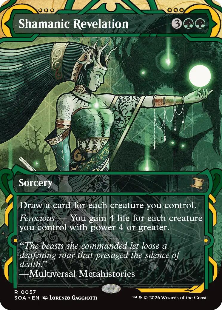 Shamanic Revelation [Secrets of Strixhaven: Mystical Archive] | Card Citadel