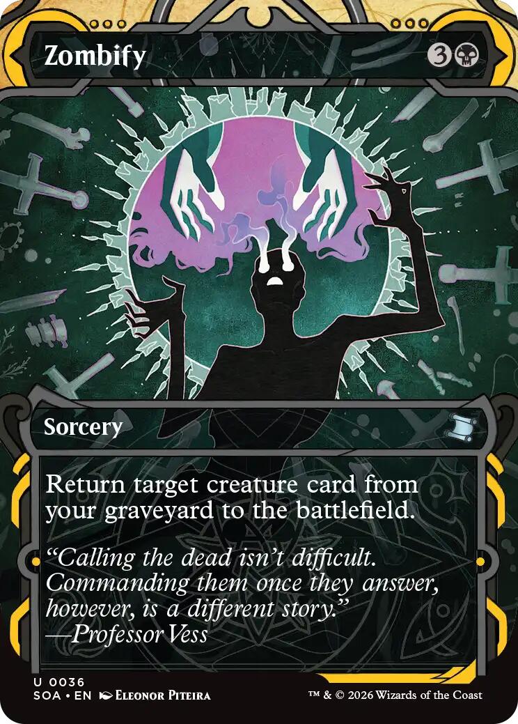 Zombify [Secrets of Strixhaven: Mystical Archive] | Card Citadel