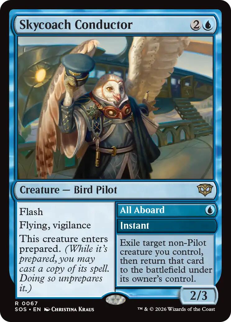 Skycoach Conductor [Secrets of Strixhaven] | Card Citadel