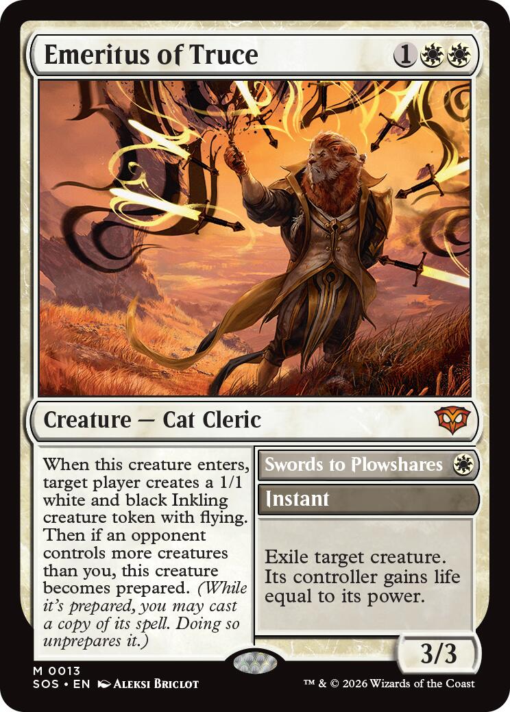 Emeritus of Truce [Secrets of Strixhaven] | Card Citadel