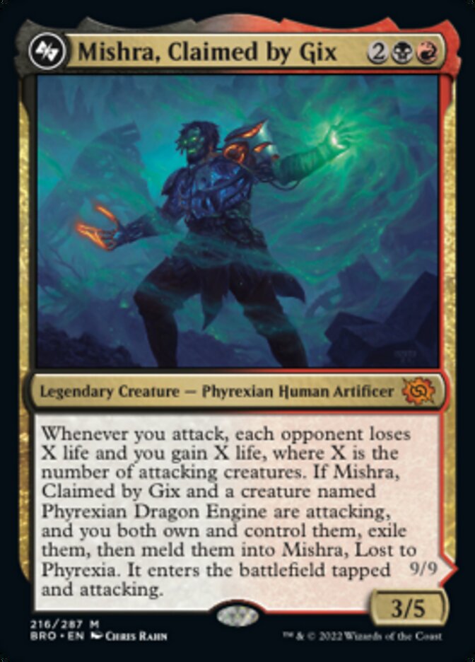 Mishra, Claimed by Gix (Promo Pack) [The Brothers' War Promos] | Card Citadel