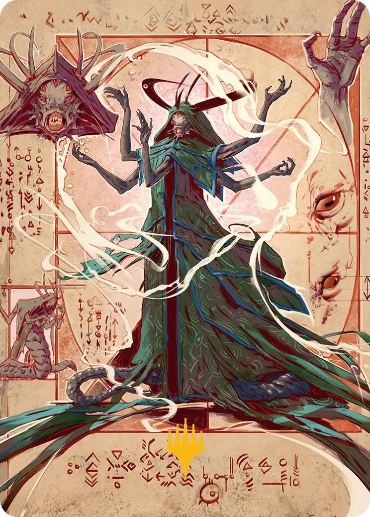 Tragedy Feaster Art Card (Gold-Stamped Planeswalker Symbol) [Secrets of Strixhaven Art Series] | Card Citadel